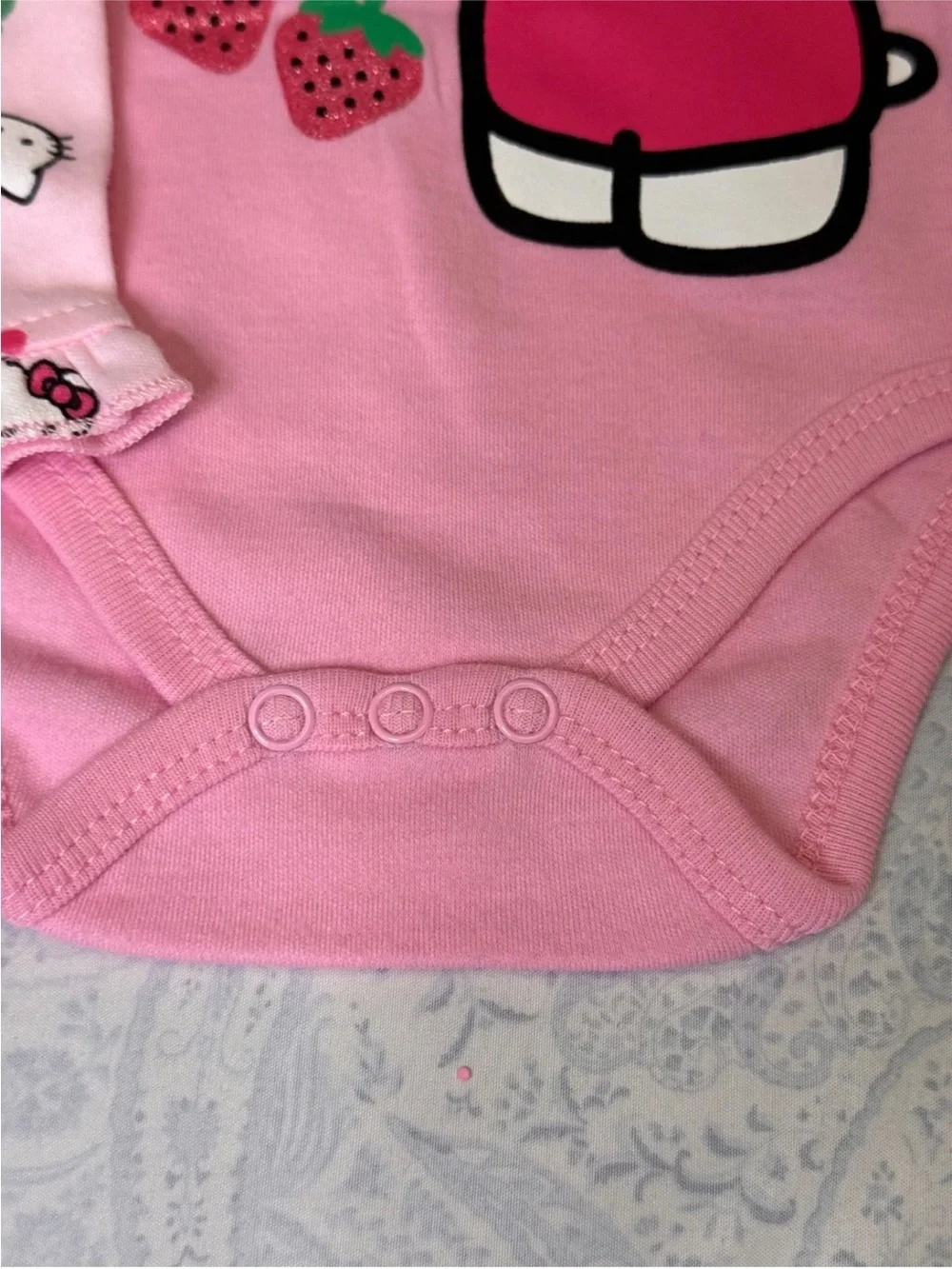 Hello Kitty Strawberry Infant Shorts Set with Headband